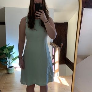 Ann Taylor Mint Green Sheath Dress
